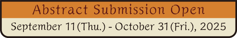 Abstract Submission Open